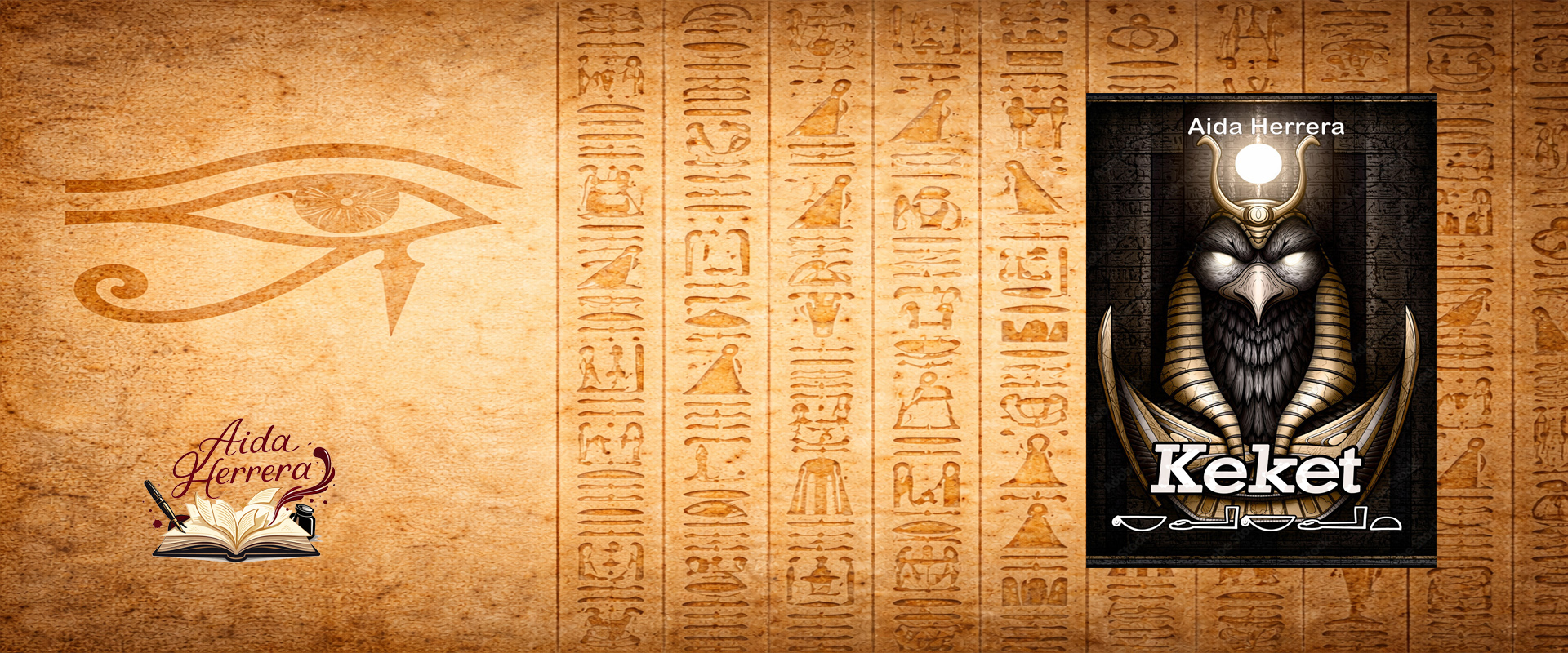 Keket, novela de misterio ambientada en el antiguo Egipto de Aida Herrera.